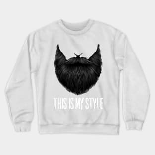 Bearded men Crewneck Sweatshirt